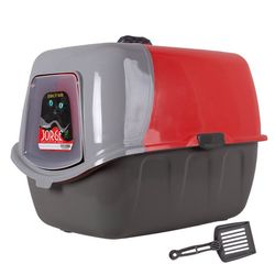 ظرف خاک گربه جورج مدل مسقف