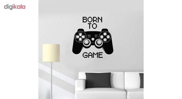 استیکر وی وین آرت طرح Born To Be Game کد S31