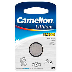 باتری سکه ای Camelion Lithium CR2025