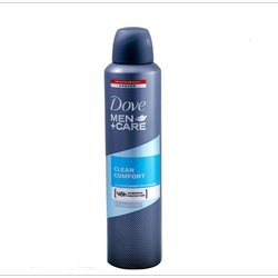 اسپری ضد تعریق مردانه داو مدل clean comfort حجم 250 میلی لیتر