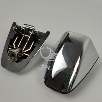 کلاهک دستگیره خارجی درب جانبی دنا پلاس (کرومی) جلو راست (سمت شاگرد) شرکتی ایساکو اصل 1260920199