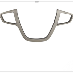 زه تزئینی روی فرمان دنا و دنا پلاس - نقره‌ای