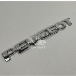 آرم PEUGEOT پژو 206 روی درب صندوق عقب شرکتی ایساکو اصل 0030102199
