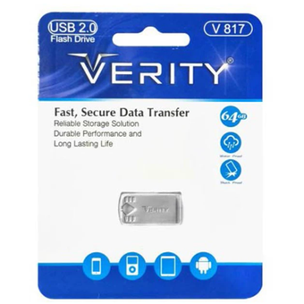 فلش مموری وریتی مدل V817 ظرفیت 64 گیگابایت