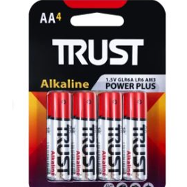 باطری قلمی چهارتایی آلکالاین trust