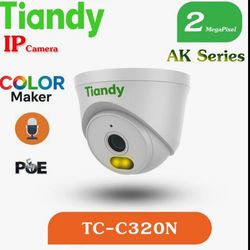 دوربین دام AK تحت شبکه 2 مگاپیکسل TC-C320N برند تیاندی | دید در شب رنگی + میکروفن