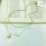 گردنبند زنانه مدل پروانه کد N4277