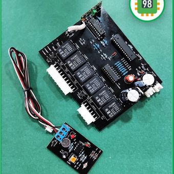 کیت دزدگیر خودرو حرفه ای با میکروکنترلر AVR