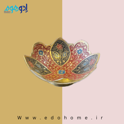 کاسه برنجی و میناکاری