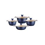 سرویس قابلمه و تابه گرانیتی 8 پارچه کاندید مدل اوربیت