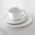 سرویس غذاخوری 102 پارچه چینی زرین ایران سری ایتالیا اف مدل سمن درجه یک