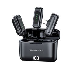 میکروفون بی سیم یقه ای پرودو مدل Lavalier Microphone PD-WCDMIC