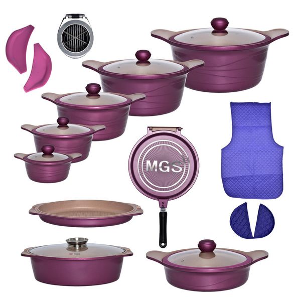 سرویس پخت وپز 23 پارچه ام جی اس مدل کره ای D