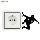 استیکر کلید پریز طرح اسپایدرمن کد B07
