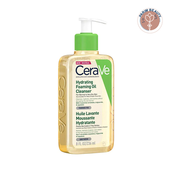 فوم شستشوی روغنی سراوی حاوی آبرسان پوست خشک     Cerave Hydrating Foaming Oil Cleanser