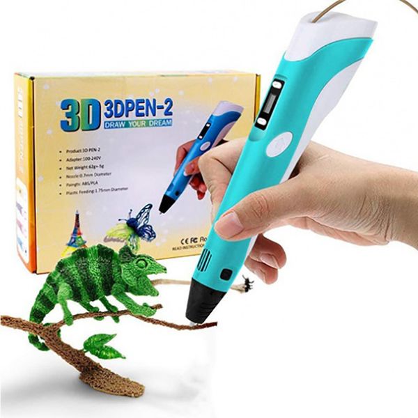 قلم جادویی طراحی سه بعدی مدل 3D pen-2 با طرح خلاقانه