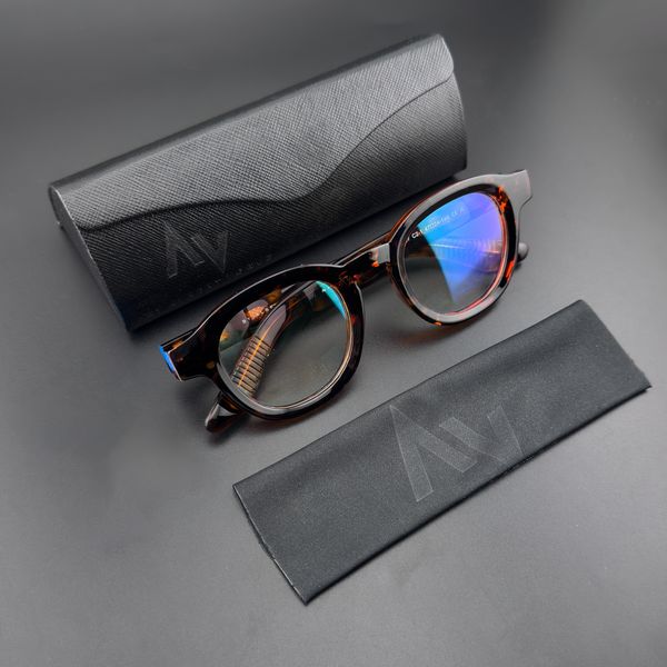 فریم عینک طبی پنتوس مدل S31107-C2-1 Acetate مناسب برای صورت گرد و بیضی