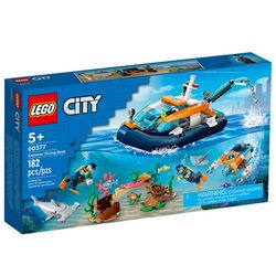 لگو سری City مدل Explorer Diving Boat کد 60377
