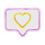 ریسه  نئون طرح قلب کد H34