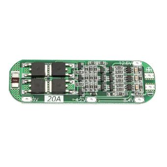 ماژول شارژ باتری لیتیومی 3Cell 20A BMS 12.6V