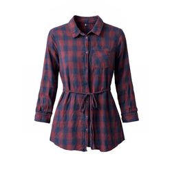 شومیز نخی آستین بلند زنانه مدل 13197455