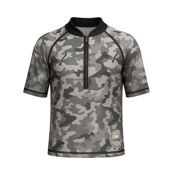 تی‌شرت آستین کوتاه ورزشی دخترانه تی یو مدل چریکی 9214234