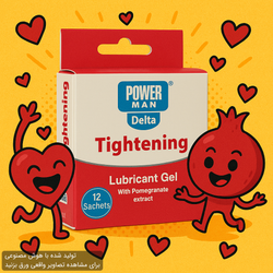 ساشه ژل جمع کننده Tightening پاورمن دلتازکس دلتا دارو 12 عدد