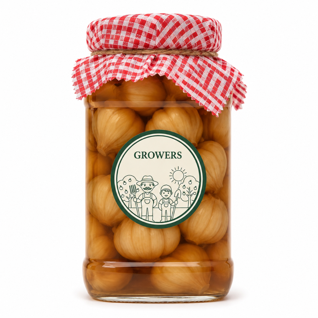 سیرترشی دوساله 450 گرمی Growers