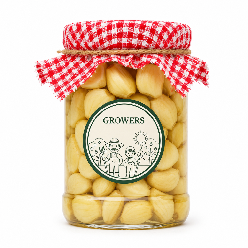 سیرترشی مروارید 400 گرمی Growers