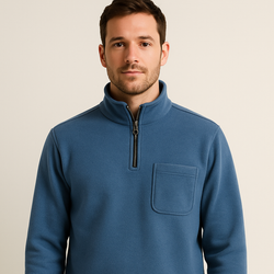 دورس پارچه فوتر نیم زیپ