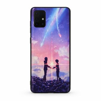 قاب گوشی سامسونگ Galaxy A71 طرح انیمه Your Name کد #A71-323