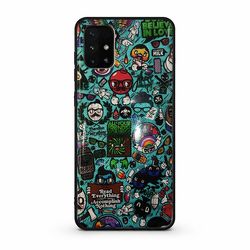 قاب گوشی سامسونگ Galaxy A71 طرح دار برجسته کد #A71-325