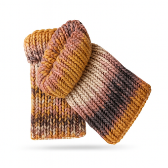 دستکش بافتنی زنانه آی ام مدل ساق دست با جای انگشت 14042727