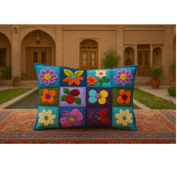 روبالشتی مخمل پورشه کد 1055 (یک عدد)