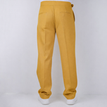 شلوار پارچه ای نیم بگ ZARA مدل بغل سگک – رنگ خردلی