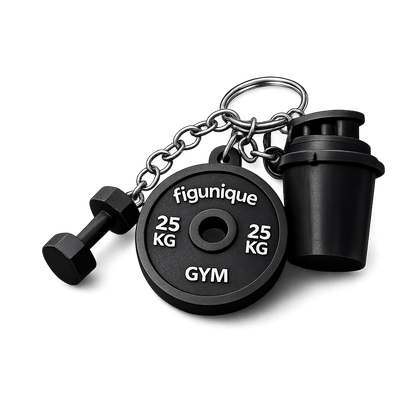 جا کلیدی طرح gym ست کامل ( پلیت/دمبل/شیکر)