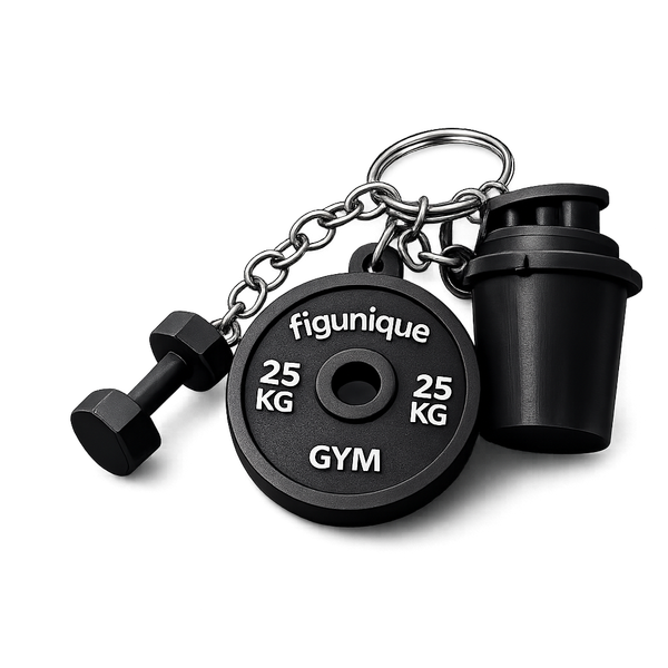 جا کلیدی طرح gym ست کامل ( پلیت/دمبل/شیکر)