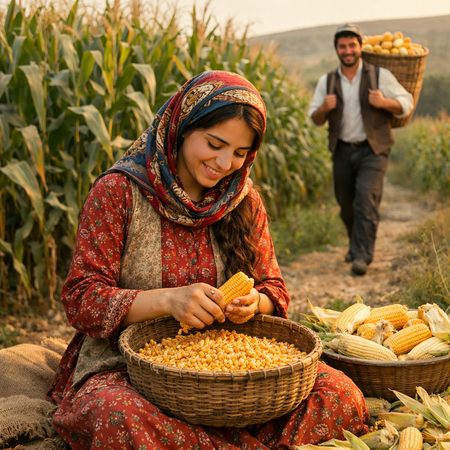 ذرت خام خرد شده – 500 گرم