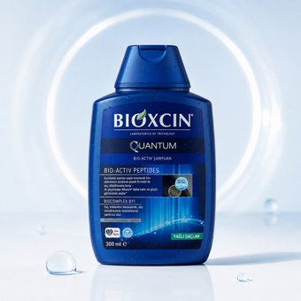 شامپو ضد ریزش بیوکسین کوانتوم مناسب موهای چرب حجم 300 میل | Bioxcin Quantum Bio-Activ Shampoo
