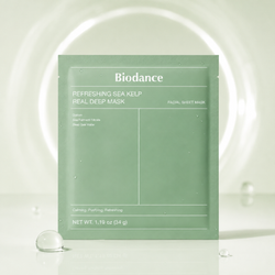 ماسک هیدروژلی جلبک دریایی بایودنس 34 گرم | Biodance Refreshing Sea Kelp Real Deep Mask