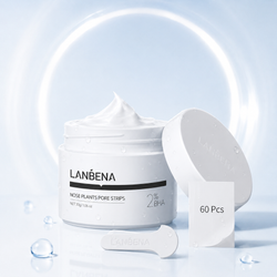 ماسک بینی لنبنا 60 عددی با 2 درصد BHA | Lanbena 2% BHA Nose Plants Pore Strips