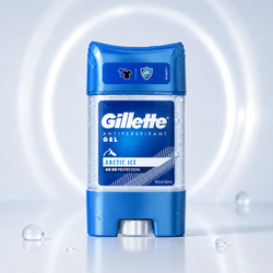 ژل ضد تعریق ژیلت مدل آرکتیک آیس  Gillette Clear Gel Arctic Ice Antiperspirant Gel