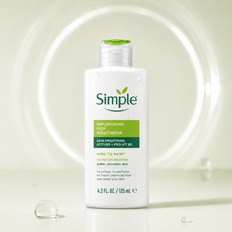 کرم مرطوب کننده ریچ سیمپل  Simple Replenishing Rich Moisturiser