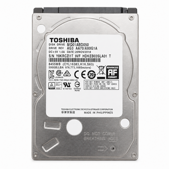 هارد لپ‌تاپی Toshiba MQ01ABD050 ظرفیت 500GB (استوک)
