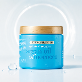 ماسک مو روغن آرگان مراکش او جی ایکس  OGX Extra Strength Hydrate & Repair + Argan Oil of Morocco Hair Mask