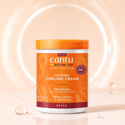 کرم فر نارگیل کانتو  Cantu Coconut Curling Cream