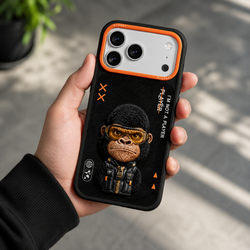 قاب  گارد کیس برند نیمی مدل Nimmy Big Eye Cute Pet Case Series مناسب برای Apple iPhone 17 Pro Max