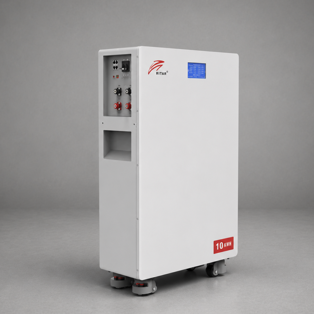 باتری خورشیدی ریتار لیتیومی 10 کیلووات مدل RITAR GE-W10KWH-51.2V