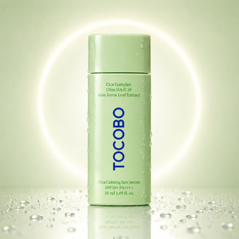 ضد آفتاب سرمی توکوبو سیکا کالمینگ +SPF50 ++++PA  TOCOBO Cica Calming Sun Serum