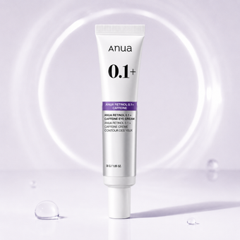 کرم دور چشم رتینول 0.1 و کافئین آنوا 30 میل  Anua Retinol 0.1 Caffeine Revitalizing Eye Cream
